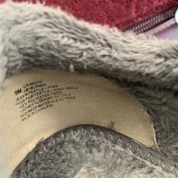 JBU by Jambu Crimson Wine Vegan Flat Oxford Woman’s 9M - Picture 11 of 12